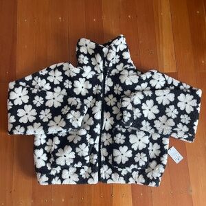 Billabong Warmed Up Floral Fleece Shacket L